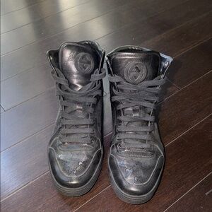 Gucci Black High-Top Men's Shoes